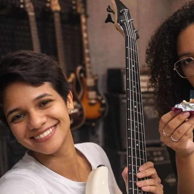 Kamilla Vicente, aluno do Musico Excel